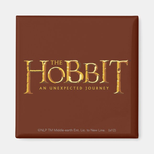 Aimant Le logo Hobbit Gold (Devant)