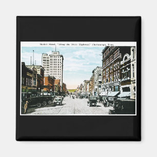 Aimant "Le long de la Dixie Highway", Chattanooga, Tenn.