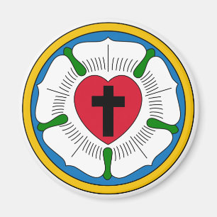 Aimant Le Lutheranism Martin Luther de rose de Luther