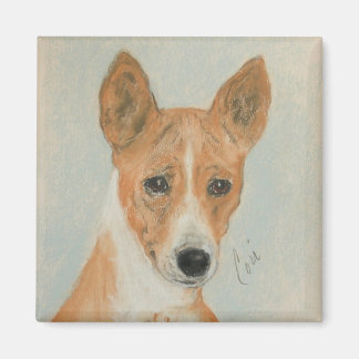 Aimant Le Magnat d'art de Chien Basenji