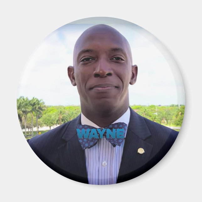 Aimant Le maire Wayne Messam à la présidence en 2020 (Devant)