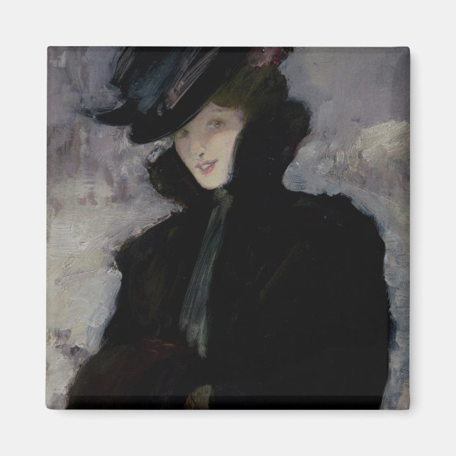 Aimant Le Manteau De Fourrure (Devant)