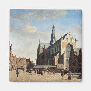 Aimant Le marché grand à Haarlem