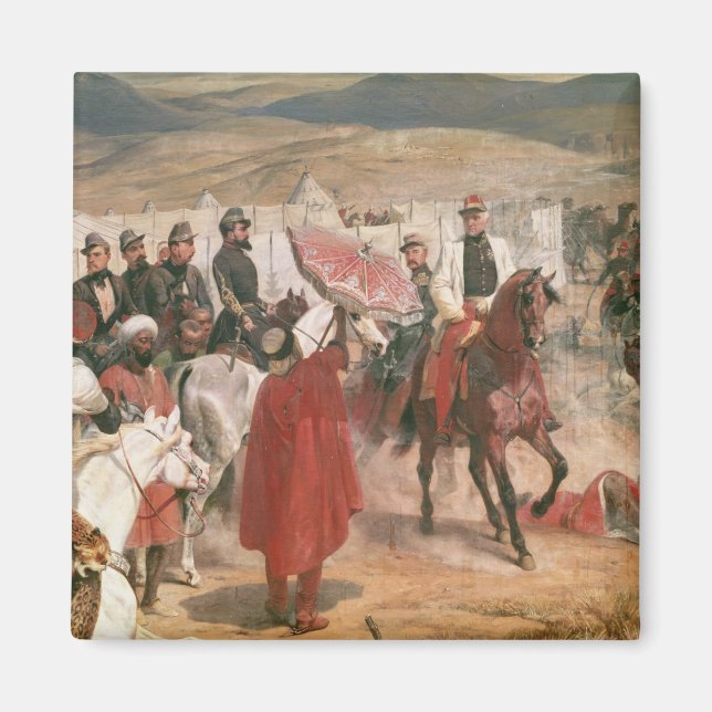 Aimant Le maréchal Thomas Bugeaud et le colonel Joseph (Devant)