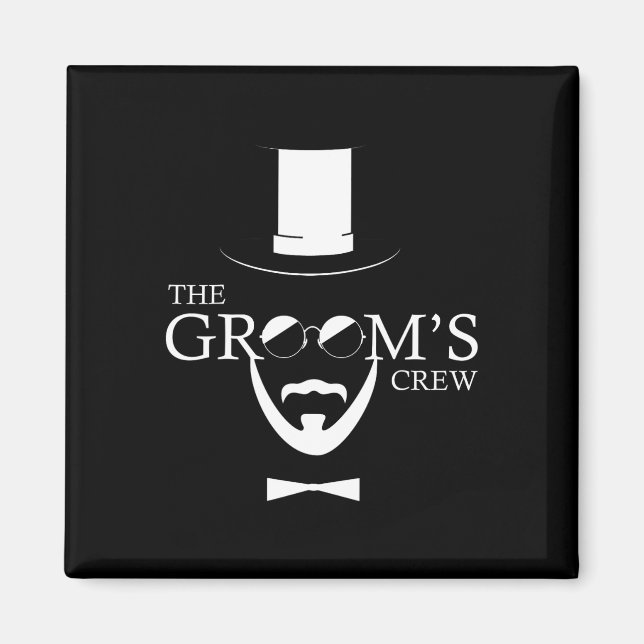 Aimant Le Mariage de l'équipage de Groom (Devant)