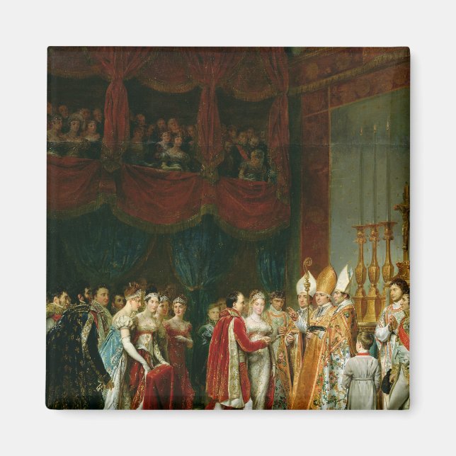 Aimant Le mariage de Napoléon Ier et Marie (Devant)