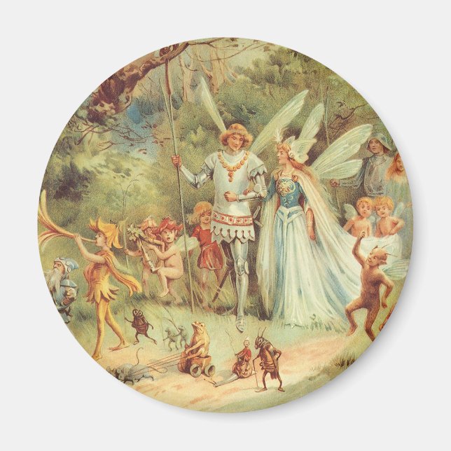 Aimant Le Mariage de Thumbelina et du Prince, Contes de F (Devant)