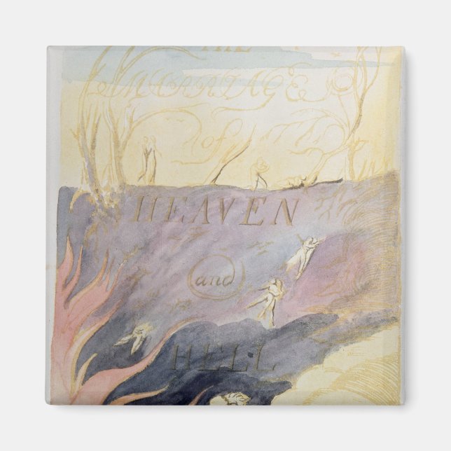 Aimant Le mariage du ciel et de l'enfer (Devant)