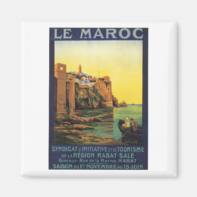 Aimant Le Maroc (Devant)