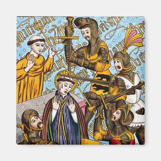 Aimant Le Martyre de Thomas Becket (M 031) (Devant)