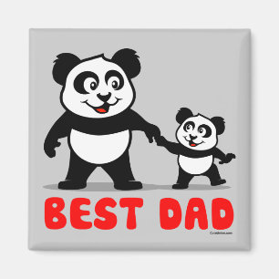 Aimant Le meilleur panda de papa