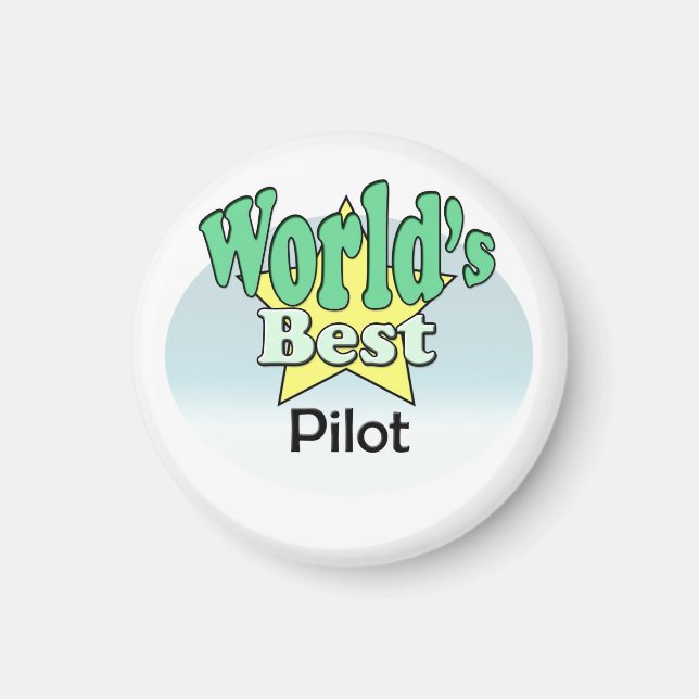 Aimant Le Meilleur pilote du monde (Devant)