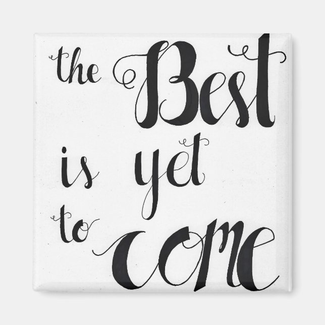 Aimant Le meilleur reste à venir (Devant)
