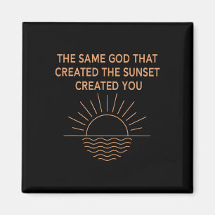 Aimant Le Même Dieu Qui A Créé Le Coucher De Soleil Vous