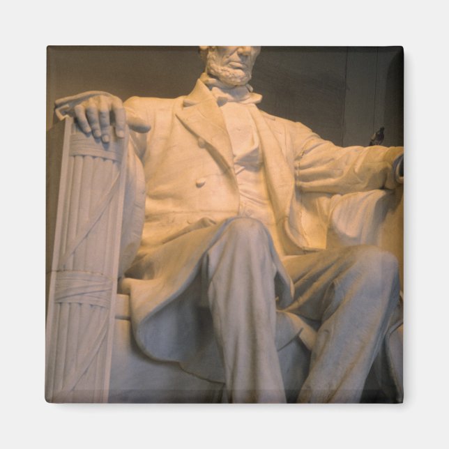 Aimant Le mémorial Lincoln à Washington DC. (Devant)