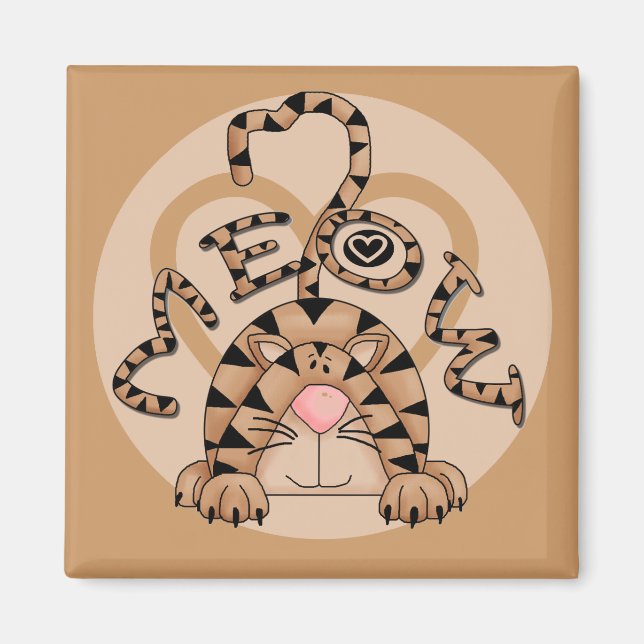 Aimant Le miaou de chat (Devant)