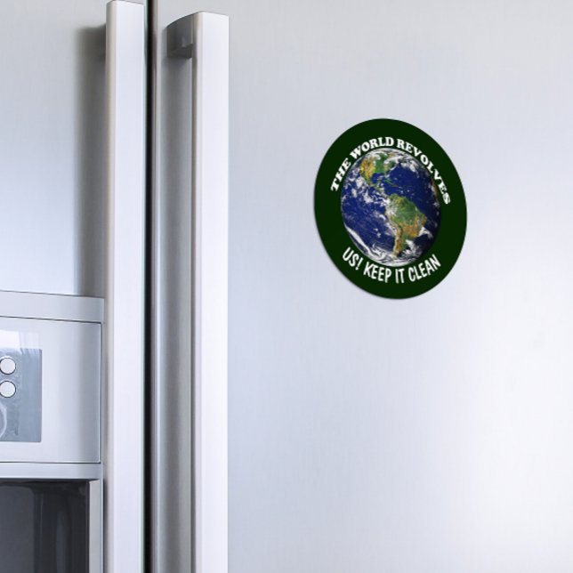 Aimant Le Monde Révolue Autour De Nous Pour Le Maintenir  (Créateur téléchargé)