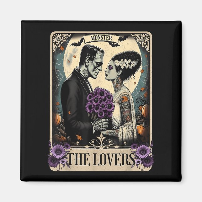 Aimant Le Monster Frankenstein Et Marier Les Amateurs Tar (Devant)