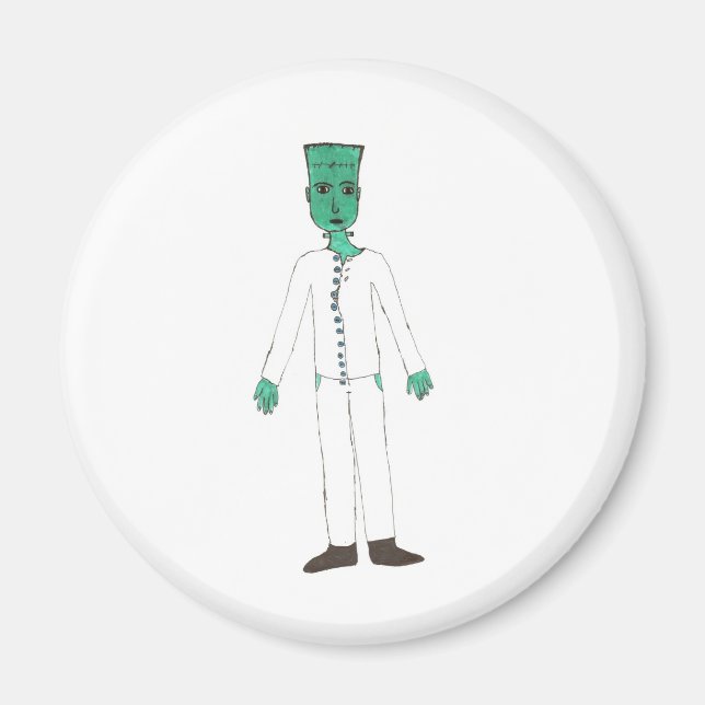 Aimant Le monstre de Frankenstein (Devant)