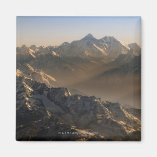 Aimant Le mont Everest, montagnes de l'Himalaya, Asie