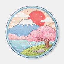Le mont Fuji du Japon
