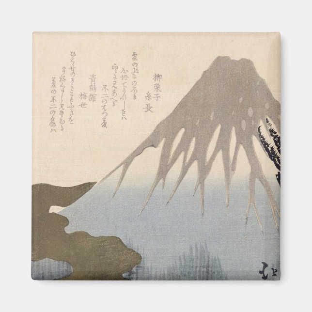 Aimant Le Mont Fuji sous la neige (Devant)