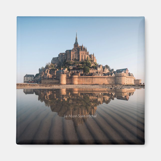 Aimant Le Mont-Saint-Michel en Normandie, France (Devant)