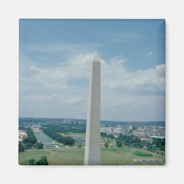 Aimant Le monument de Washington, construit de 1848 à 188 (Devant)