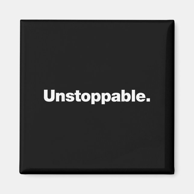 Aimant Le Mot Imparable _ Un Design Qui Dit Imparable (Devant)