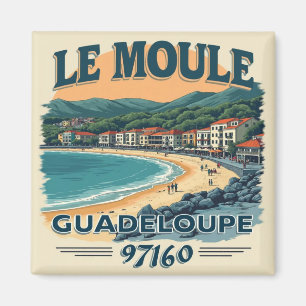 Aimant Le Moule Guadeloupe 97160 Magnet