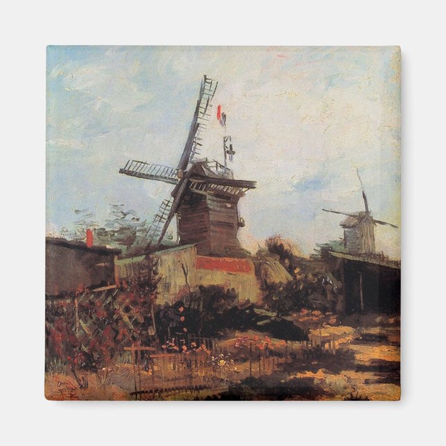Aimant Le Moulin de Blute Fin by Vincent van Gogh (Devant)