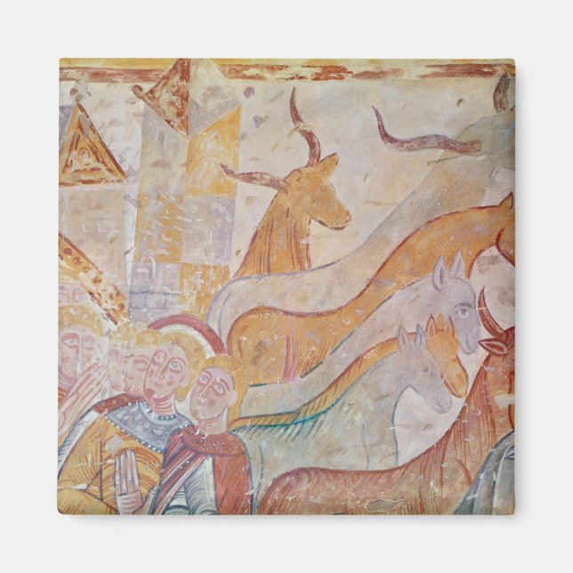 Aimant Le nettoyage du temple (Devant)