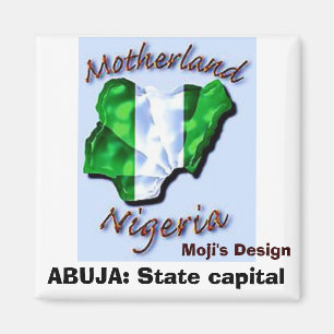Aimant Le NIGÉRIA copient AUJOURD'HUI, ABUJA : Capitale