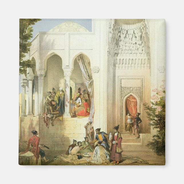 Aimant Le Palais du Khan de Bakou, péninsule d'Apsheron (Devant)