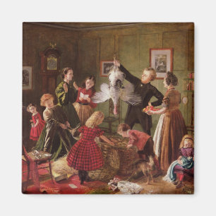 Aimant Le panier de Noël