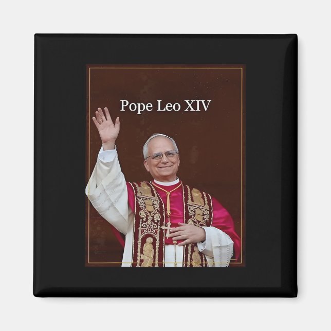 Aimant Le Pape Leo Xiv (Devant)