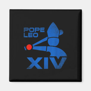 Aimant Le Pape Leo Xiv Da Le Pape Leo 14 Baseball