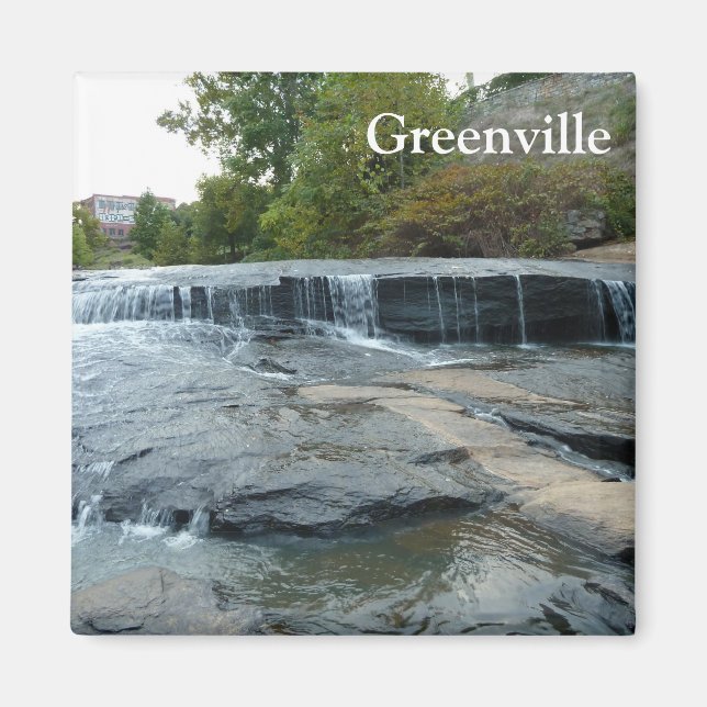 Aimant Le parc de Greenville Falls sur le reedy Photo Mag (Devant)