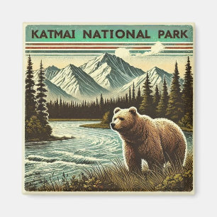 Aimant Le Parc national de Katmai