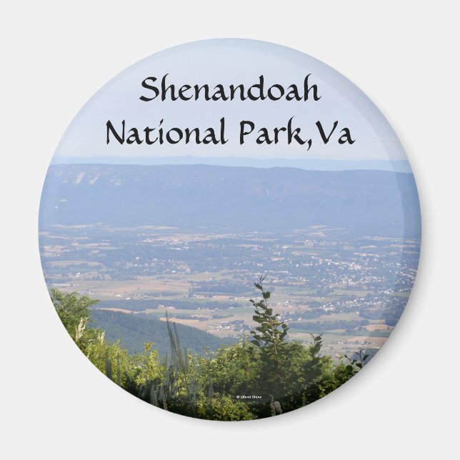 Aimant Le Parc national de Shenandoah (Devant)