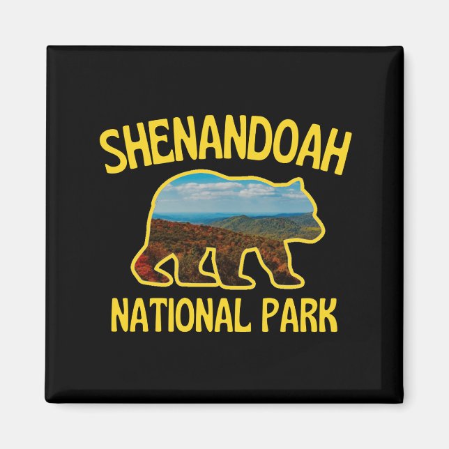 Aimant Le Parc national de Shenandoah (Devant)