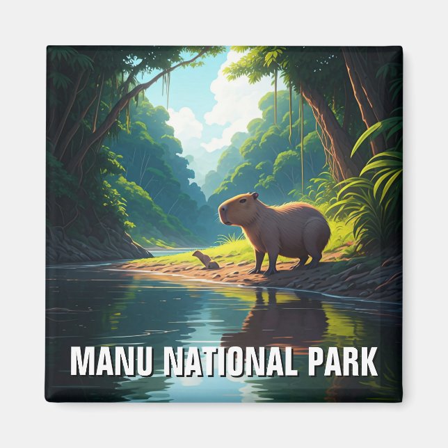 Aimant Le Parc National du Manu Pérou (Devant)