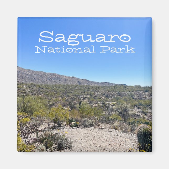 Aimant Le Parc national du Saguaro (Devant)