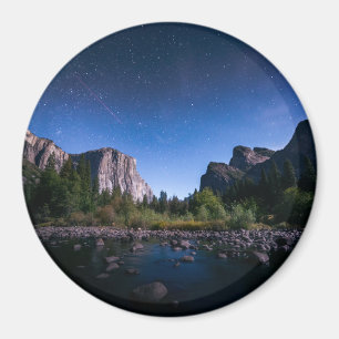 Aimant Le parc national laiteux de la manière Yosemite