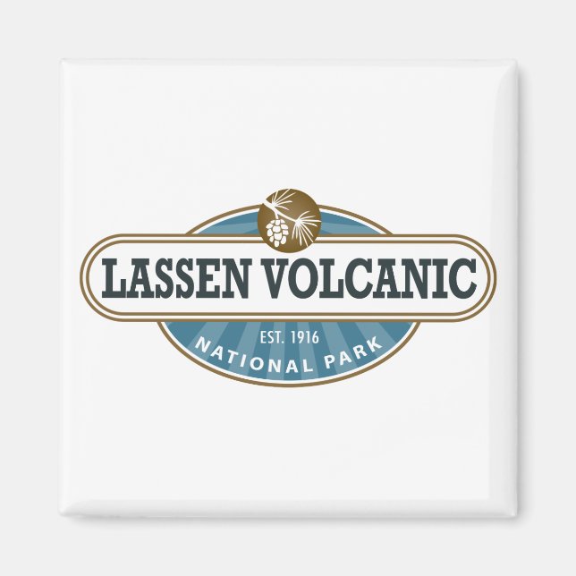 Aimant Le Parc national volcanique de Lassen (Devant)