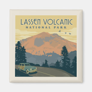 Aimant Le Parc national volcanique de Lassen   Voyage rou