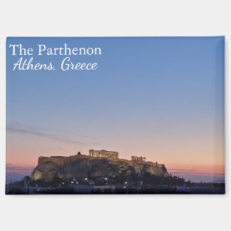 Aimant Le Parthénon Grèce au coucher du soleil Souvenir M