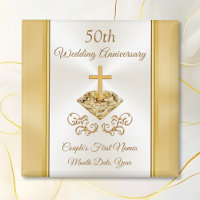 Le Parti du 50e anniversaire du Mariage chrétien e
