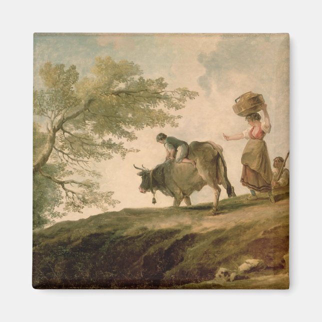 Aimant Le pâturage (Devant)