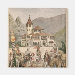 Aimant Le Pavillon bosniaque à l'exposition universelle